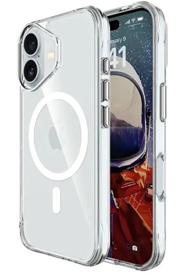 TECH-PROTECT TPU maska za iPhone 17 - Drop-Proof Pure MagSafe, prozirna