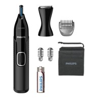 PHILIPS Trimer za nos, uši, obrve i detalje, crna