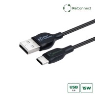 MICROCONNECT USB A na USB C kabel 2 m, crni