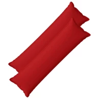 Jastuk s jastukom Houten 2 kom., 40 x 145 cm, umjetni lan, crvena