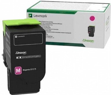 LEXMARK Toner za printer 78C2UME, magenta