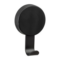 WENKO Set od 2 crne kuke za ručnike Pavia