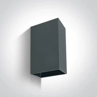 Zidna svjetiljka, LED, 2x3W, 3000K, IP54, DM67398A/AN/W, antracit