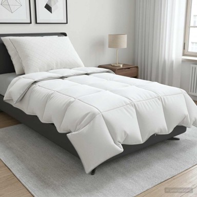 Ljetni set popluna i jastuka FULDA s 90% guščjeg paperja 135 x 220 cm, 100 g/m², 3 kom.