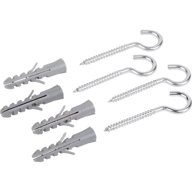 LUX TOOLS Plastična tipla 8x40 4St. VZ