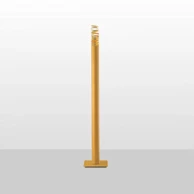 LED stajaća lampa Decompose' Light 3000K, zlatna