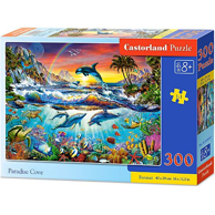 CASTORLAND Puzzle Paradise Cove, 300 kom., flora