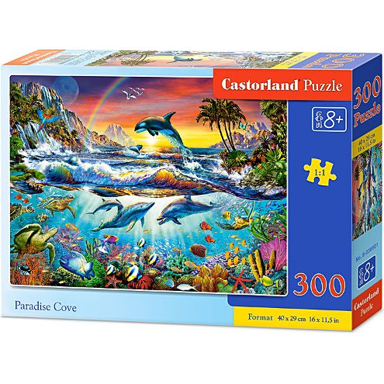 CASTORLAND Puzzle Paradise Cove, 300 kom., flora