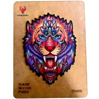 Drvene puzzle KP22550, Tigar, veličina M