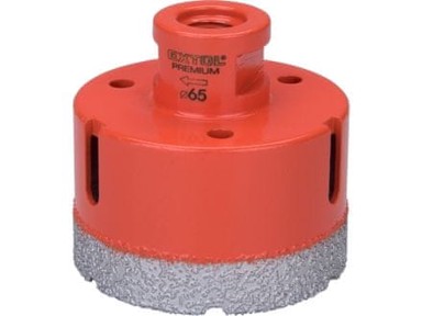EXTOL PREMIUM Dijamantna kruna, 8801876, Ø65 mm, navoj M14