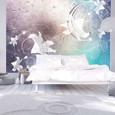 Foto tapeta Glass Flowers 300x210