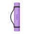 REBEL ACTIVE Prostirka za gimnastiku, za jogu, pilates i fitness, 183 x 61 cm, debljina 4 mm, TPE, ljubičasta