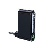 BASEUS Qiyin AUX, auto prijemnik, Bluetooth Receiver, crni