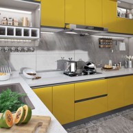 Samoljepljiva folija za namještaj, zlatna, visoki sjaj, PVC, 500 × 90 cm