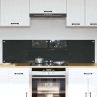 Kuhinjska zaštita 2 kom tamno siva 80x40 cm