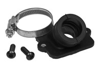 IN Usisni kolektor, kratki, ravni, prolaz 21 mm / montaža 24 mm, Gilera / Piaggio