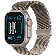 APPLE Pametni sat Ultra 2 Titanium, sivi metalni remen, L