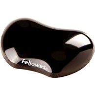FELLOWES Podloga za miš Crystal™ Gel Mini Wrist Rest, crna