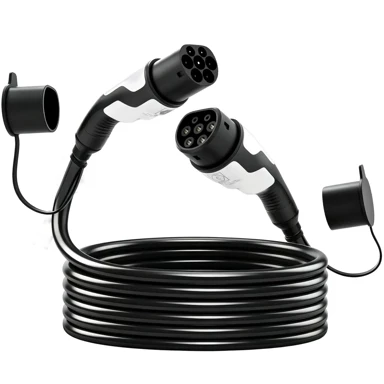 Kabel za punjenje električnih vozila tip 2, 11 kW, 16 A, trofazni, 5 m