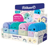 PELIKAN Gumica Squeezy 606202, sortirano