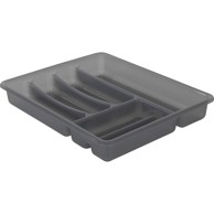 ROTHO Siva plastična komoda za ladicu 39 x 32 cm Basic