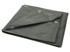 Cerada 3 x 5 m mega debela 120 g, siva
