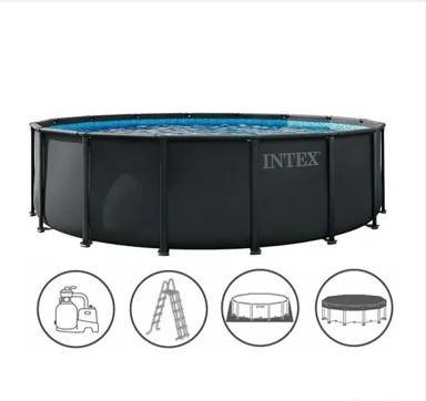 INTEX Montažni bazen 4,88 x 1,22 m Ultra XTR, set