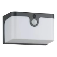Vanjska solarna zidna lampa, LED, 7,3W, sa senzorom, Croara, 901081, antracit/bijela