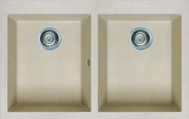 ELLECI Sudoper Quadra 350, Bianco Antico