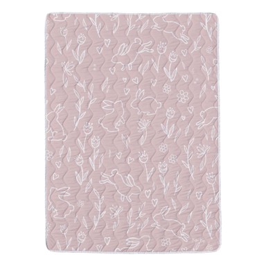 BUTTER KINGS Prošiveni set deke i jastučnice od pamučnog satena, 140x200 cm