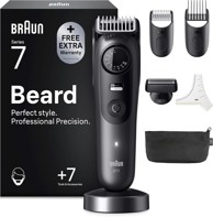 BRAUN trimer za bradu Series 7 BT7535, bežični, sivi