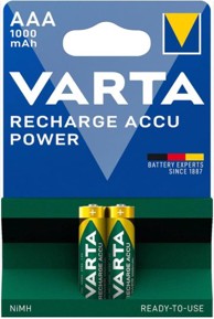 VARTA Punjive baterije Recharge Accu Power R2U AAA 1000 mAh (2 kom.)