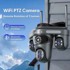 Vanjska WiFi 15MP CCTV kamera s tri leće i PTZ funkcijama