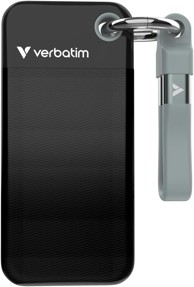 VERBATIM Vanjski SSD Pocket, 128 GB, USB 3.2 Gen 2, do 1000 MB/s
