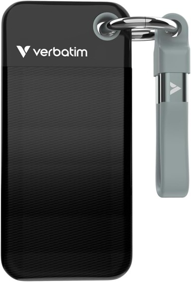 VERBATIM Vanjski SSD Pocket, 128 GB, USB 3.2 Gen 2, do 1000 MB/s