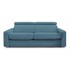 BOBOCHIC PARIS Plava sklopiva sofa 215 cm Monaco, 215x99x96 cm