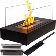 Bio kamin Kaminer 26301, 35x18x16,5 cm, crna