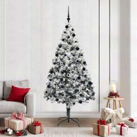 Božićno drvce umjetno s 300 LED žarulja zelena 210 x 135 cm
