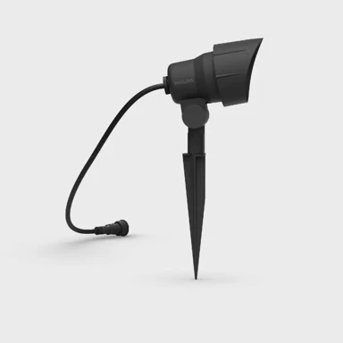 PHILIPS Vrtna svjetiljka Lv, 1x6W, 4000 K, crna