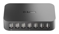 D-LINK USB hub DUB-H7, 7-portni, vanjski strujni adapter