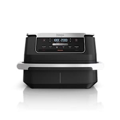 NINJA Friteza na vrući zrak AF550EU Double, 6.6 l, 2470 W, crno-srebrna