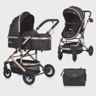 CHIPOLINO Kolica ESTELLE EBONY, crna