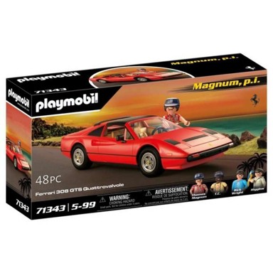 PLAYMOBIL Vozilo Magnum p.i., crveno, 4 kotača, 3+