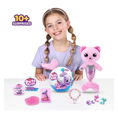 ZURU Plišani Pets Alive Furmaids, plišani model