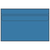 Kuverte B6 125 x 176 mm, plave, 100 kom