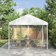 Mreža protiv komaraca za gazebo, 220 mesh, bijela, poliester