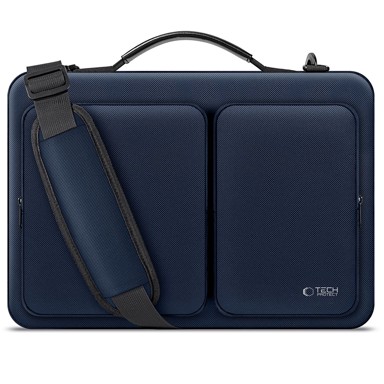 TECH-PROTECT Torba Defender za laptop 17'', navy plava
