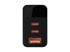 BLOW Mrežni punjač GaN, 1 x USB-A, 2 x USB-C, 65 W, crna