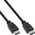 INLINE HDMI kabel 17550, HDMI-A, 0,5 m, crni