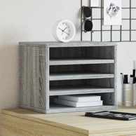 Organizator za stol, 36 x 26 x 29,5 cm, konstruirano drvo, boja hrasta